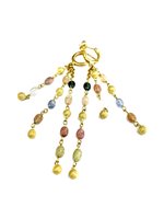 Orecchini Stocco Gioielli Donna in Oro giallo Tormalina COD492-01 - COD492-01